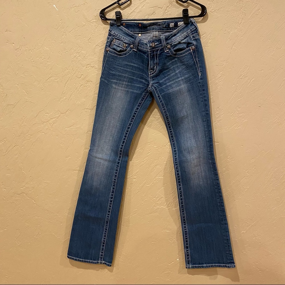 Miss Me Jeans with Fleur de Lis